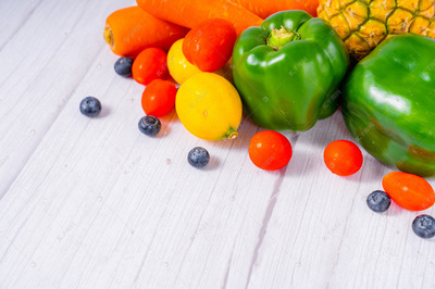 新鲜果蔬食品营养搭配图配图高清大图